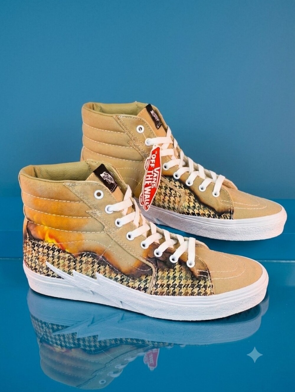 Vans Sk8-Hi Bolt Big Reveal Taos Taupe Men 11 Women 12.5 New With Box